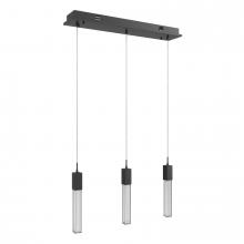 Avenue Lighting HF1900-3-BOA-BK - Boa Collection Black 3 Light Pendant Fixture