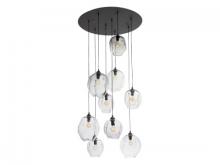 Avenue Lighting HF8149-DBZ-CL - Sonoma Ave. Collection 9 Light Pendant Cluster