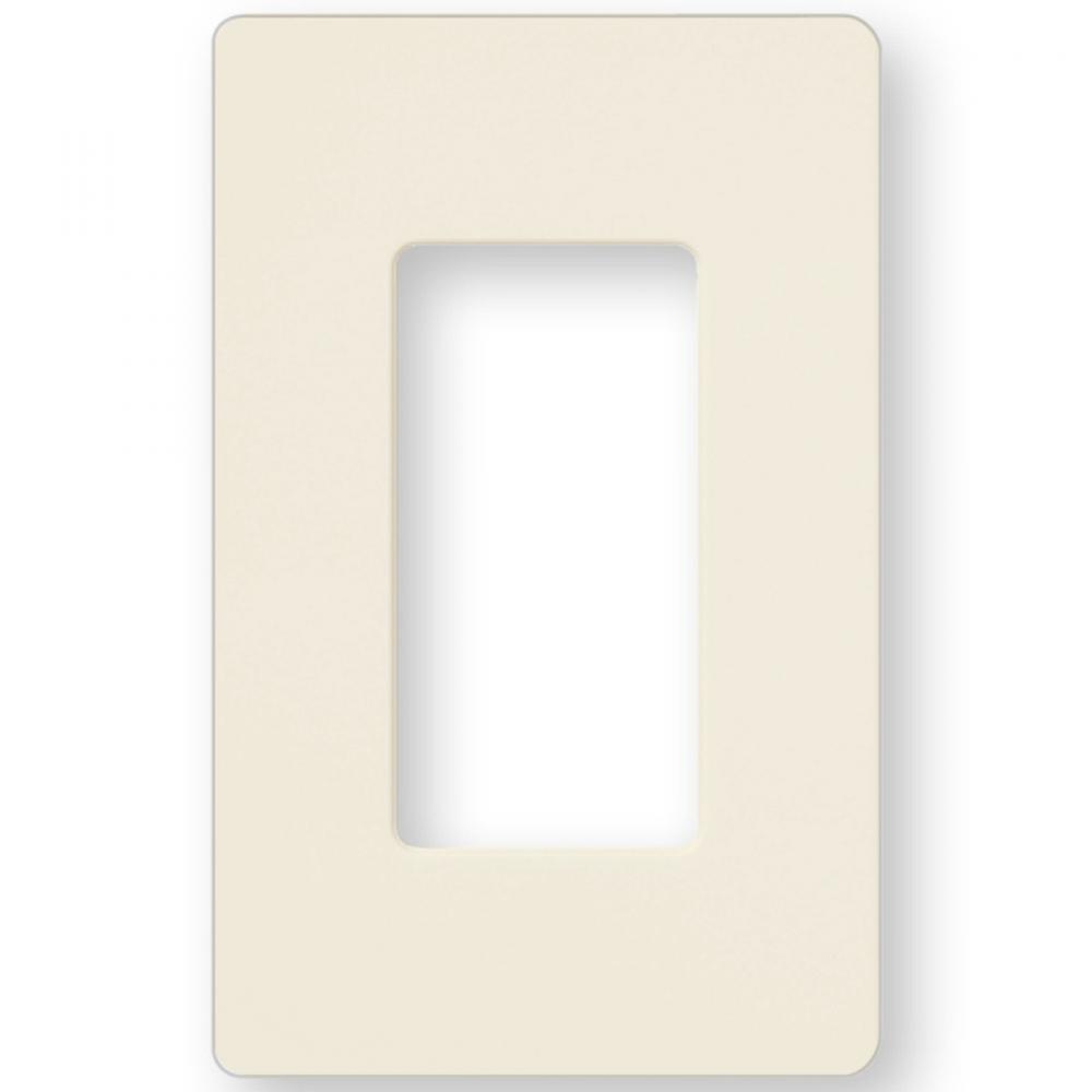 SATIN COLOR 1-GANG WALLPLATE BISCUIT