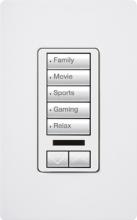 Lutron Electronics RRD-W5BRLIR-IV - RADIORA2 5BRLIR WALL KEYPAD IVORY