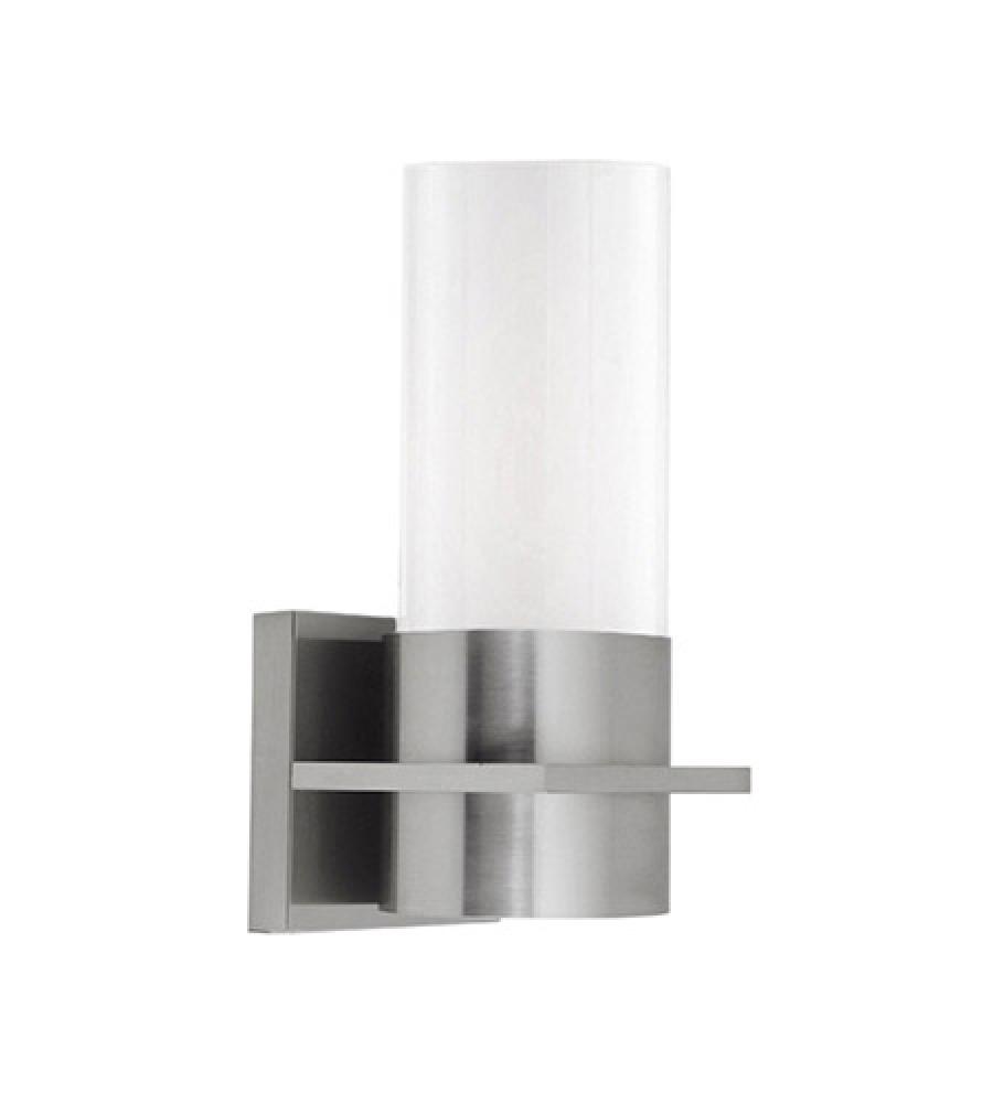 Single LED Lamp Wall Sconce with Cylinder Glass