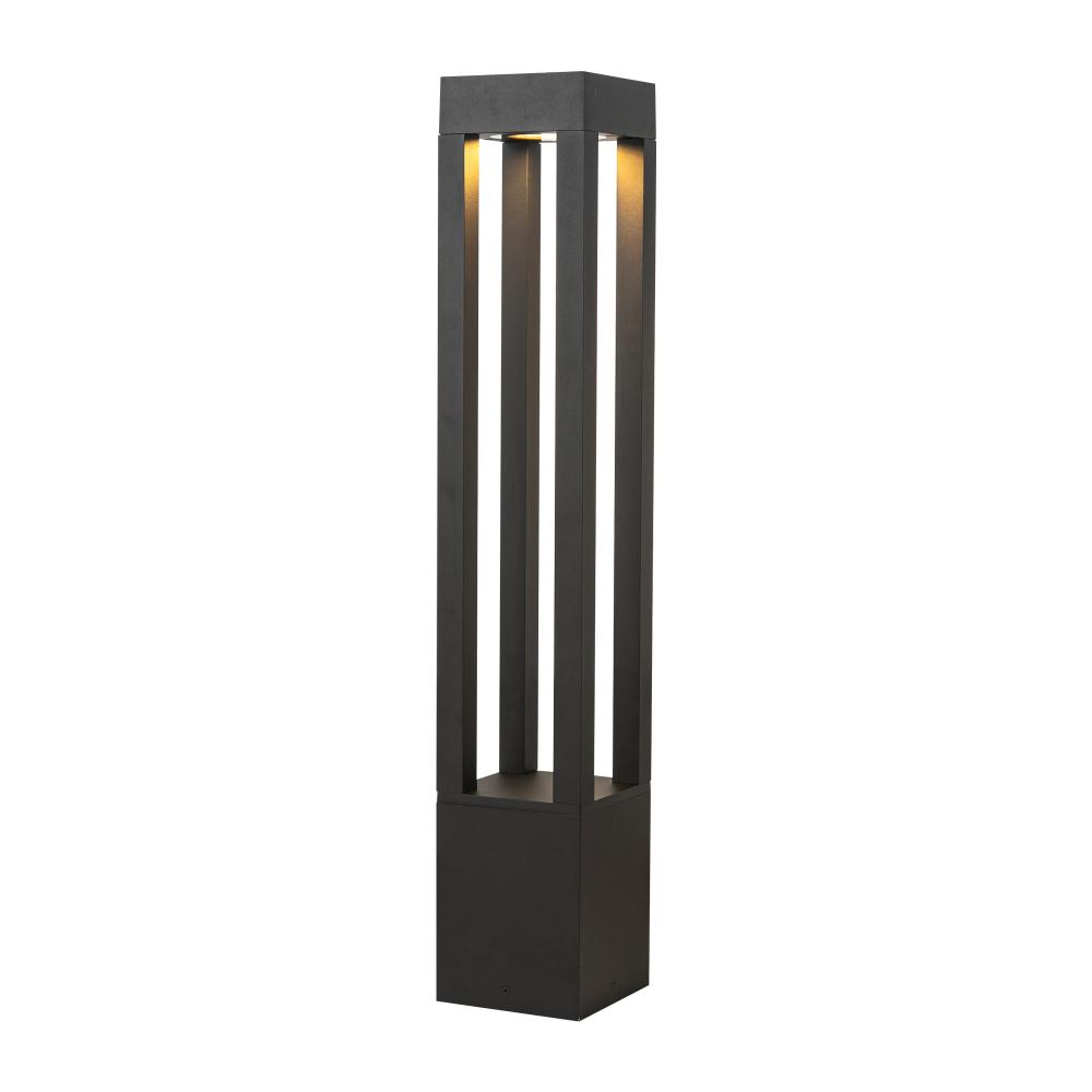 Napa 36-in Black LED Exterior Bollard