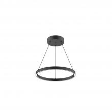 Kuzco Lighting Inc PD87118-BK - Cerchio 18-in Black LED Pendant