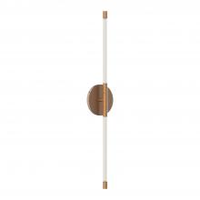 Kuzco Lighting Inc WS74226-BG - Motif 26-in Brushed Gold LED Wall Sconce