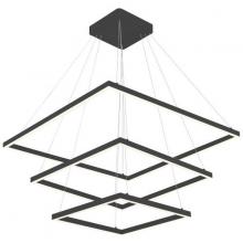 Kuzco Lighting Inc CH88332-BK - Piazza 32-in Black LED Chandeliers