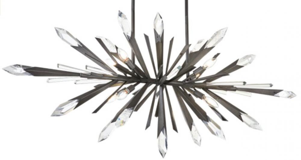 Elsa - 8 LT Island Chandelier