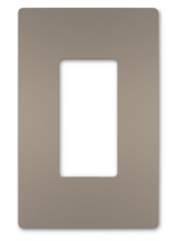 Legrand Radiant RWP26NIBULK - radiant? 1-Gang Screwless Wall Plate, Nickel, Bulk (250 pack)