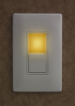 Legrand Radiant NTL873AMBERW - radiant? Single-Pole/3-Way Switch with Amber LED Night Light