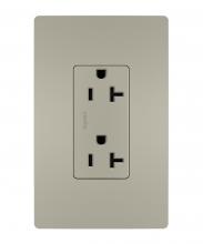 Legrand Radiant TR26352RNICC6 - radiant® Spec Grade 20A Tamper-Resistant Receptacle, Nickel