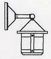 Arroyo Craftsman BB-6SWTN-N - 6" berkeley short body wall mount - wet rated