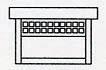 Arroyo Craftsman GCM-8TN-BZ - 8" glasgow flush ceiling mount