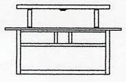 Arroyo Craftsman HCM-15EWO-P - 15" huntington ceiling mount without overlay (empty)