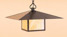 Arroyo Craftsman MH-30ERM-RB - 30" monterey pendant without overlay (empty)