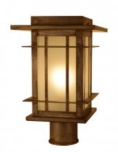 Arroyo Craftsman OPP-9F-BK - 9" oak park post mount