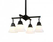 Arroyo Craftsman RCH-4-RB - ruskin 4 light chandelier