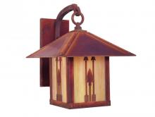 Arroyo Craftsman TRB-12ARRM-VP - 12" timber ridge wall bracket with arrow filigree
