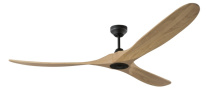 Visual Comfort & Co. Fan Collection 3MAVSM70MBKNH - Maverick Smart 70 - Midnight Black