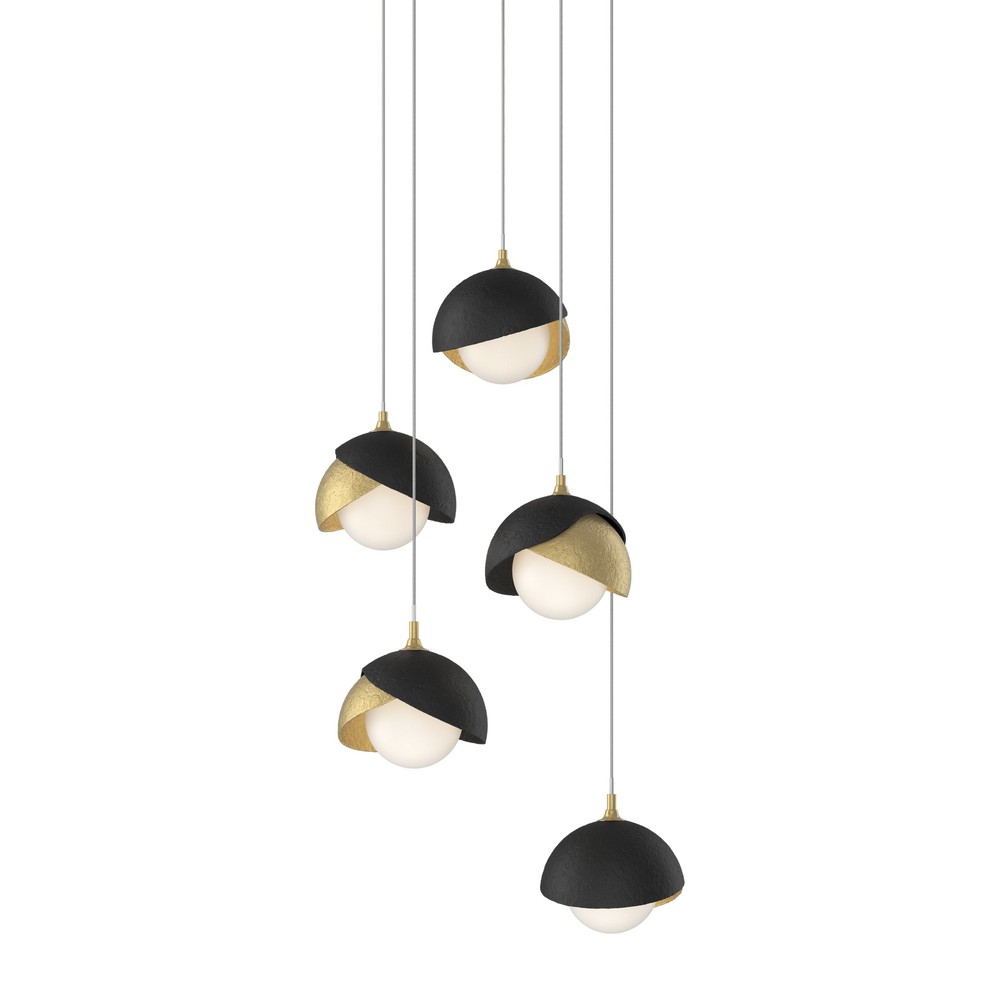 Brooklyn 5-Light Double Shade Pendant