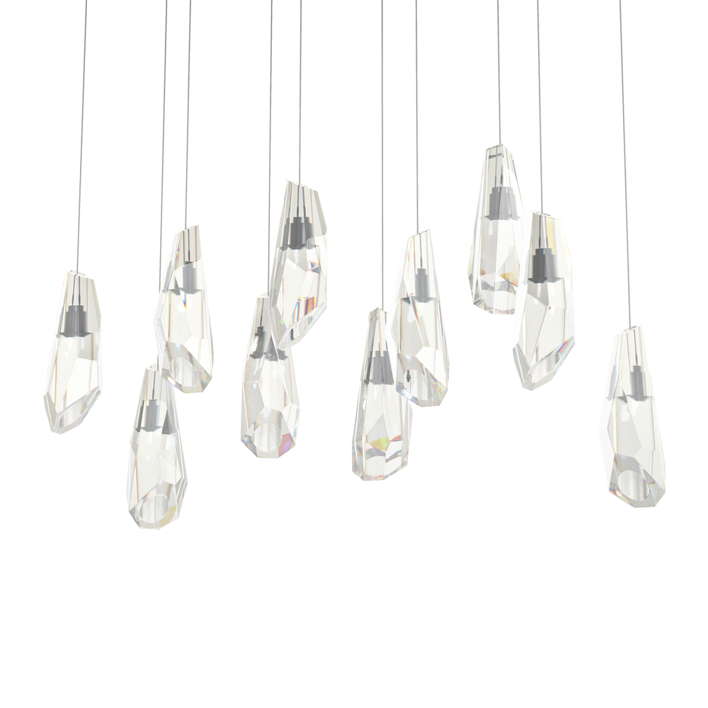 Luma 10-Light Large Crystal Pendant