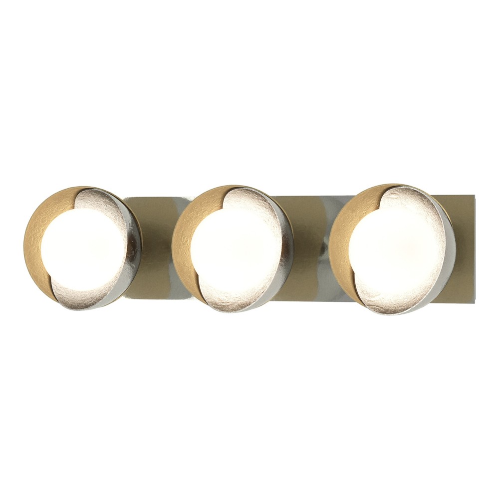 Brooklyn 3-Light Straight Double Shade Bath Sconce