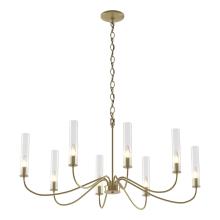 Hubbardton Forge 105050-SKT-86-BR-ZM0611 - Grace 8 Arm Chandelier