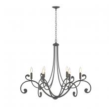 Hubbardton Forge 105055-SKT-20 - Bella 6 Arm Chandelier