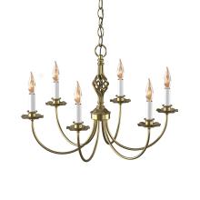 Hubbardton Forge 108060-SKT-86 - Twist Basket 6 Arm Chandelier