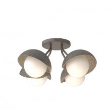  121375-SKT-07-20-GG0711 - Brooklyn 4-Light Single Shade Semi-Flush