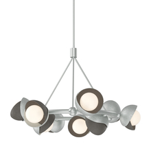 Hubbardton Forge 131068-SKT-MULT-82-07-GG0711 - Brooklyn 9-Light Double Shade Ring Pendant