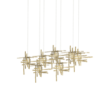 Hubbardton Forge 131095-SKT-LONG-86-II0728 - Tura 7-Light Seeded Glass Pendant