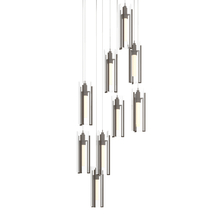 Hubbardton Forge 131104-SKT-LONG-05-ZM0065 - Exos Glass 9-Light Pendant