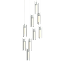 Hubbardton Forge 131104-SKT-LONG-82-ZM0065 - Exos Glass 9-Light Pendant