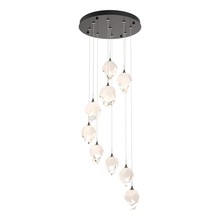 Hubbardton Forge 131140-SKT-LONG-14-WP0754 - Chrysalis 9-Light Small Crystal Pendant