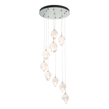 Hubbardton Forge 131140-SKT-STND-82-WP0754 - Chrysalis 9-Light Small Crystal Pendant