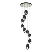 Hubbardton Forge 131141-SKT-LONG-85-BP0755 - Chrysalis 9-Light Large Crystal Pendant