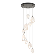 Hubbardton Forge 131142-SKT-STND-07-WP0756 - Chrysalis 9-Light Mixed Crystal Pendant