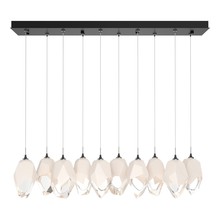 Hubbardton Forge 131144-SKT-LONG-89-WP0755 - Chrysalis 10-Light Large Crystal Pendant