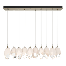 Hubbardton Forge 131144-SKT-STND-84-WP0755 - Chrysalis 10-Light Large Crystal Pendant