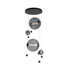 Hubbardton Forge 139052-LED-STND-10-YL0694 - Abacus 4-Light Round LED Pendant