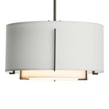 Hubbardton Forge 139602-SKT-MULT-14-SF1099-SJ1590 - Exos Small Double Shade Pendant