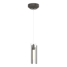 Hubbardton Forge 161180-SKT-STND-07-ZM0065 - Exos Glass Low Voltage Mini Pendant