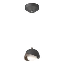 Hubbardton Forge 161183-SKT-STND-10-05-GG0711 - Brooklyn Double Shade Low Voltage Mini Pendant