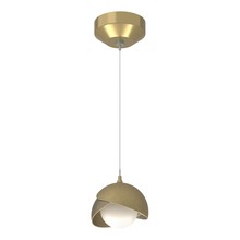 Hubbardton Forge 161183-SKT-STND-86-84-GG0711 - Brooklyn Double Shade Low Voltage Mini Pendant