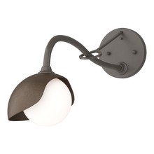 Hubbardton Forge 201376-SKT-07-05-GG0711 - Brooklyn 1-Light Single Shade Long-Arm Sconce