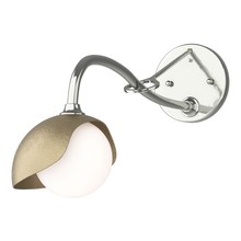 Hubbardton Forge 201376-SKT-85-84-GG0711 - Brooklyn 1-Light Single Shade Long-Arm Sconce