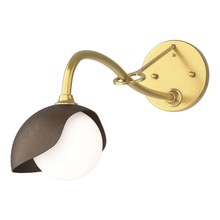 Hubbardton Forge 201376-SKT-86-05-GG0711 - Brooklyn 1-Light Single Shade Long-Arm Sconce