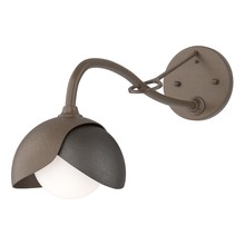 Hubbardton Forge 201377-SKT-05-14-GG0711 - Brooklyn 1-Light Double Shade Long-Arm Sconce