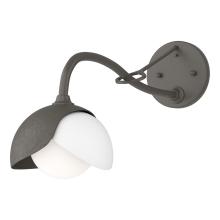 Hubbardton Forge 201377-SKT-07-02-GG0711 - Brooklyn 1-Light Double Shade Long-Arm Sconce