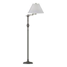 Hubbardton Forge 242160-SKT-07-SJ1655 - Twist Basket Swing Arm Floor Lamp