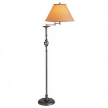 Hubbardton Forge 242160-SKT-20-SB1655 - Twist Basket Swing Arm Floor Lamp